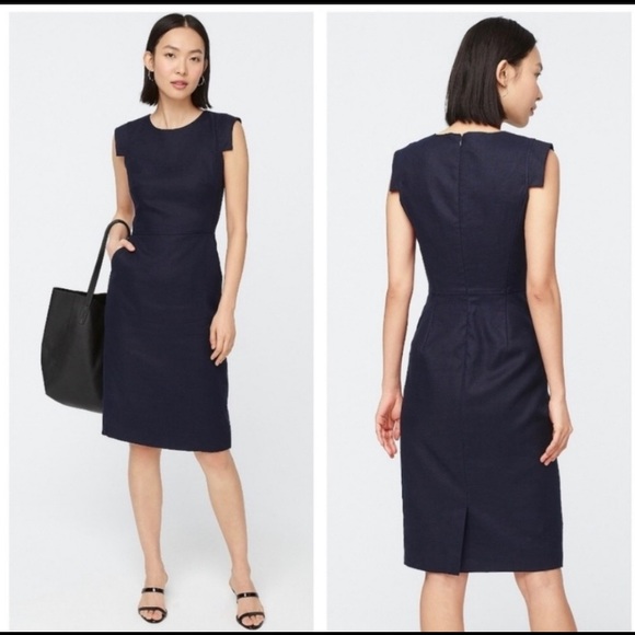 J. Crew Dresses & Skirts - Jcrew Italian wool sheath Resume Dress